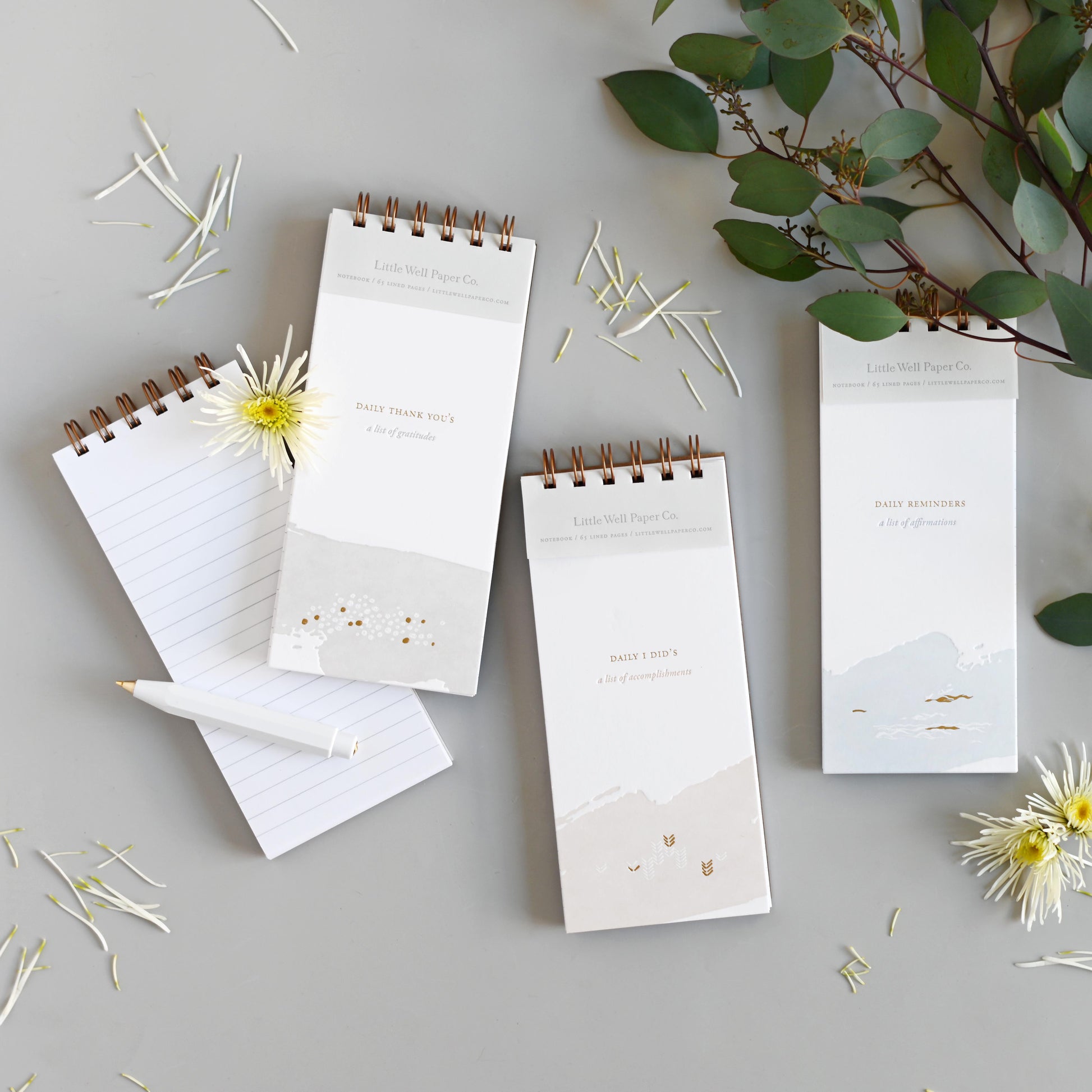 Daily List Notebook Collection - Set of 3