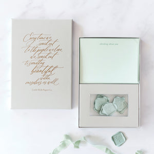 Thinking of You Flat Note Stationery Set