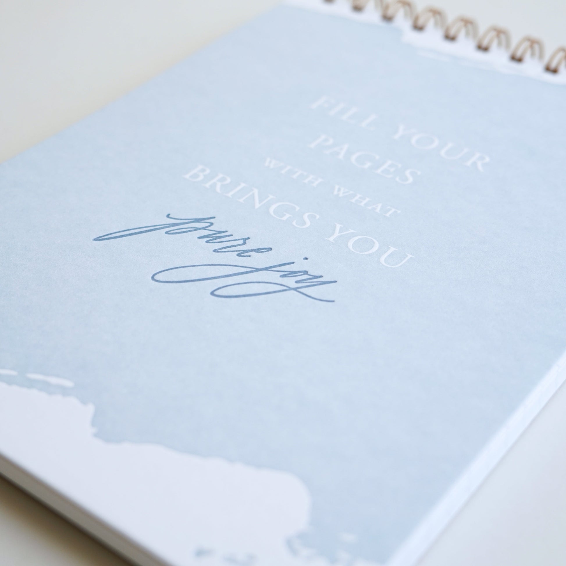 Pure Joy Lined Notebook