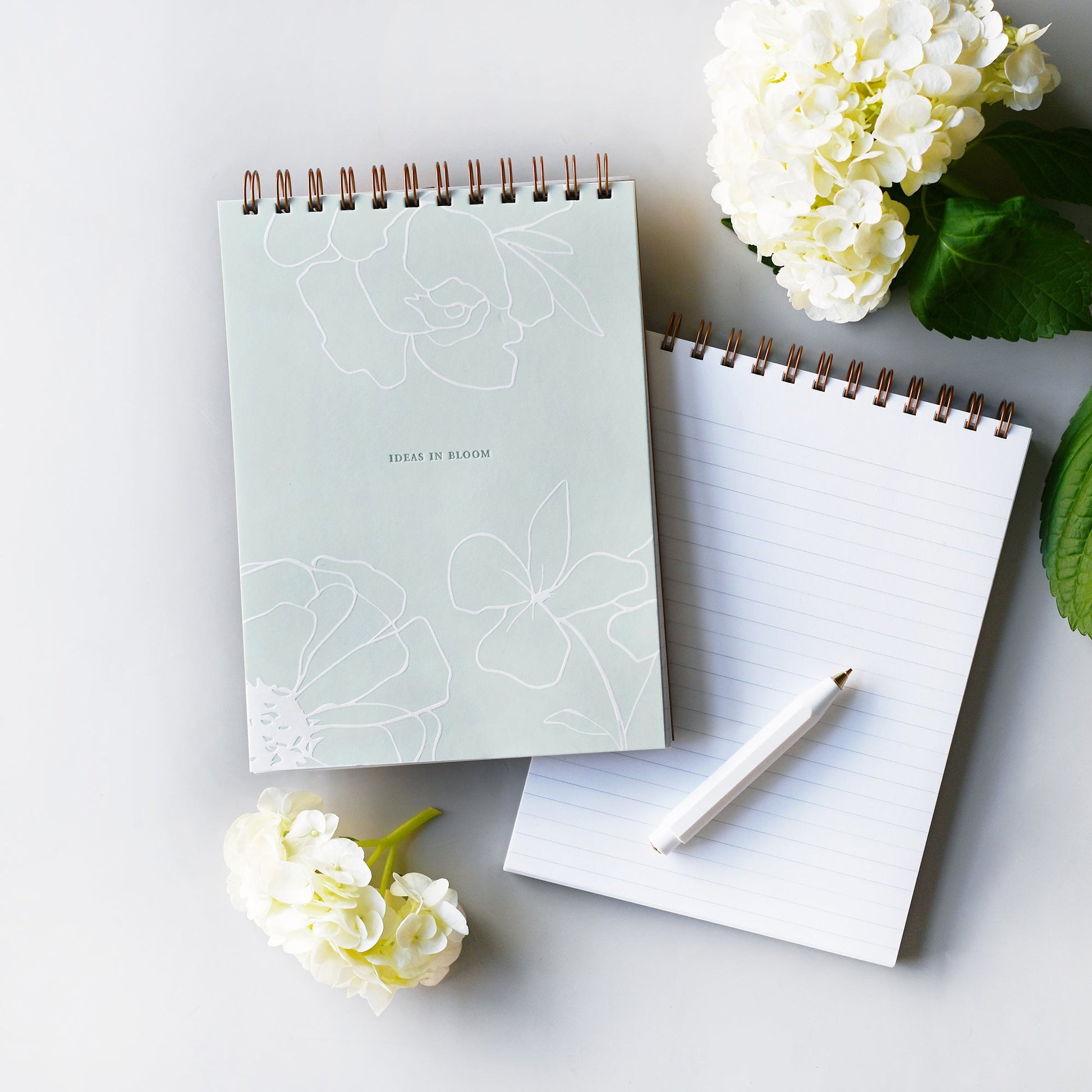Ideas In Bloom Lined Notebook