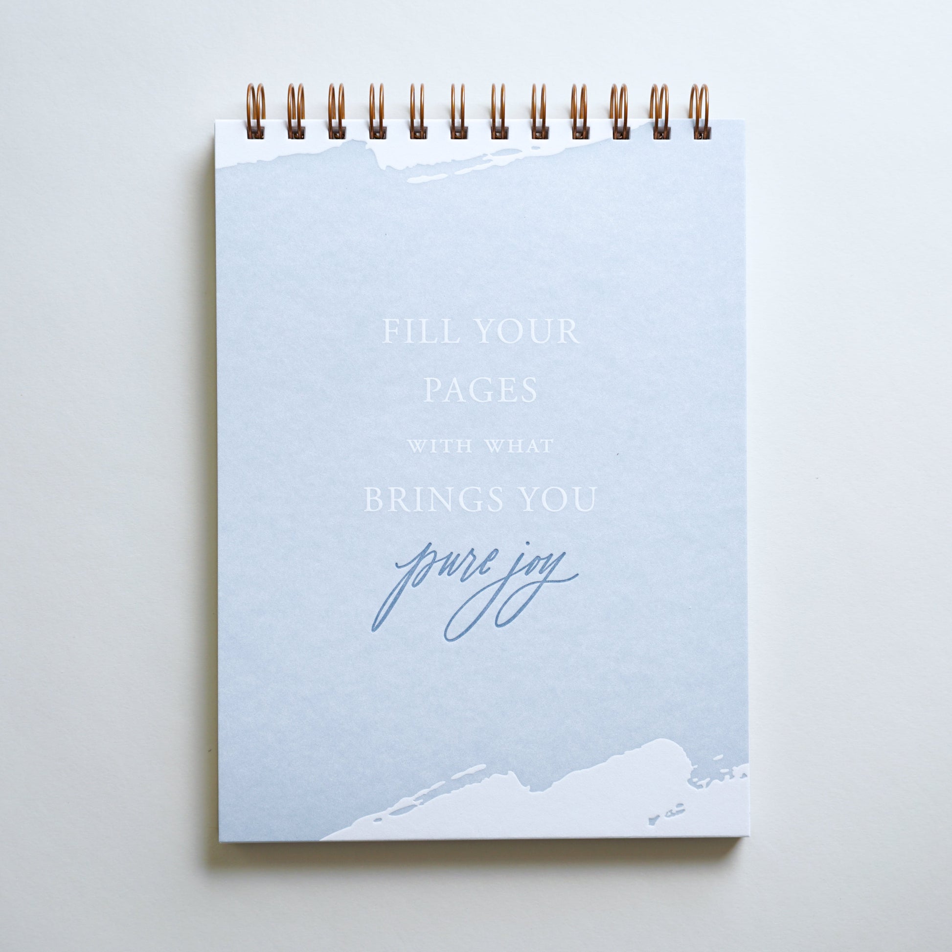Pure Joy Lined Notebook
