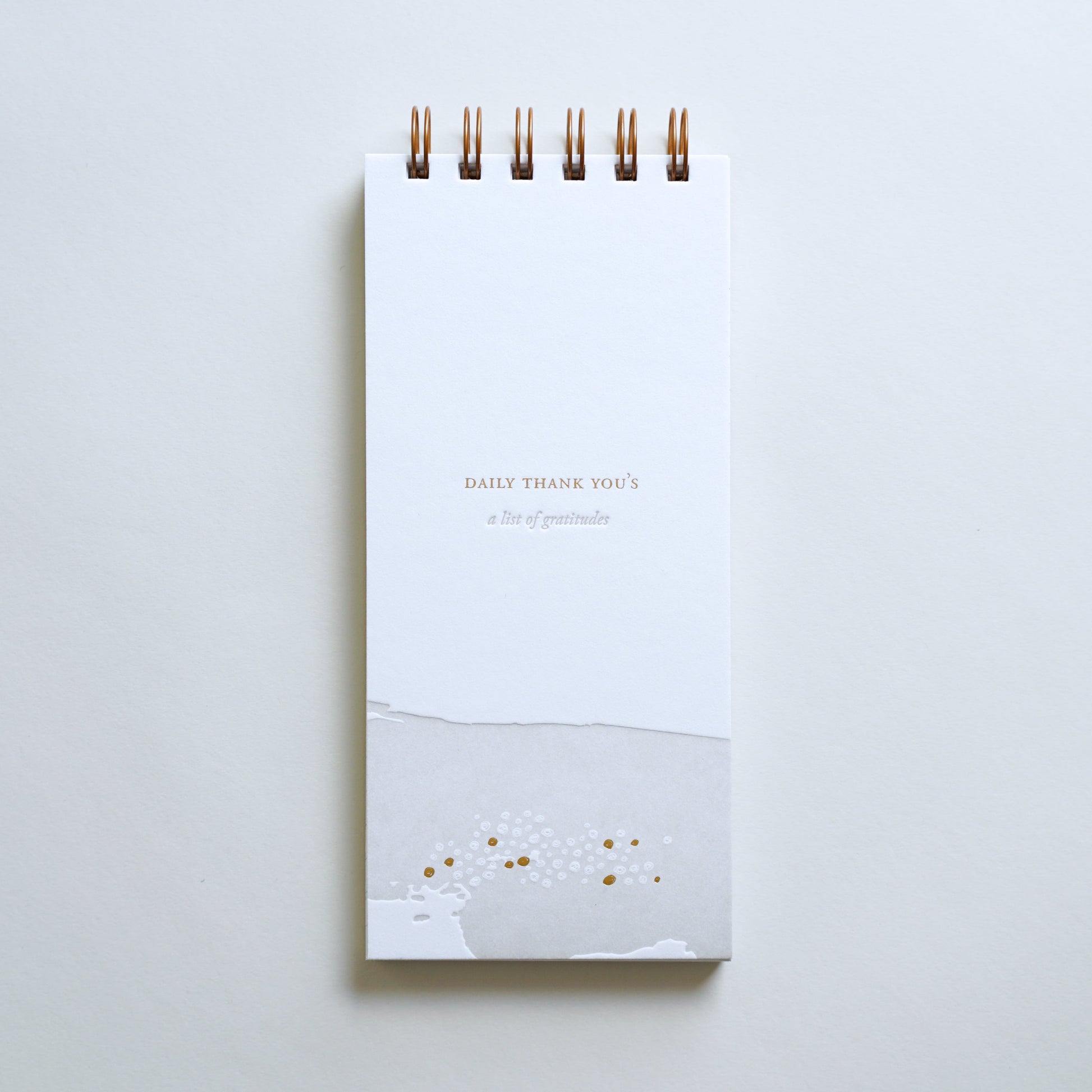Daily Thank You's Lined Notebook