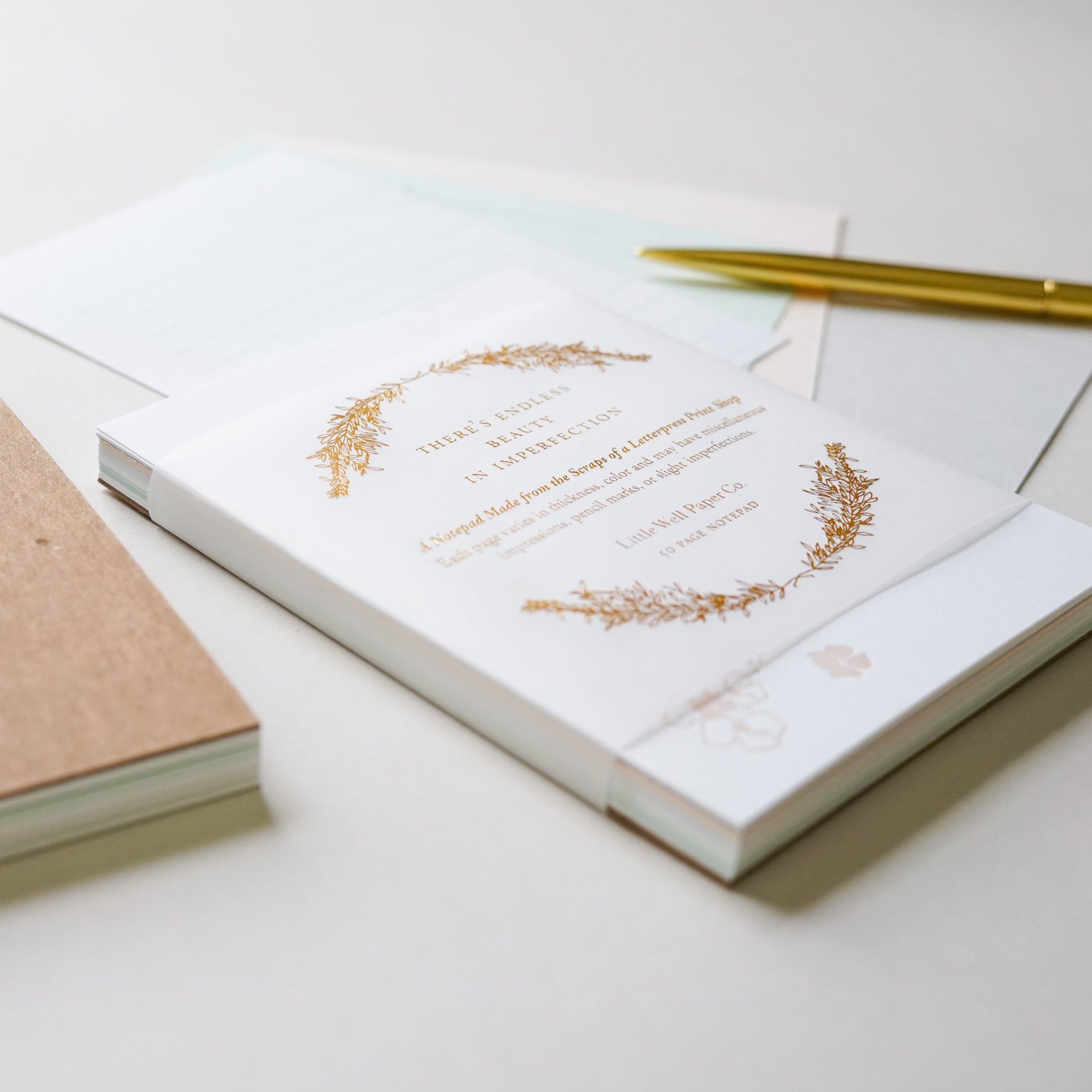 Beauty in Imperfection Notepad