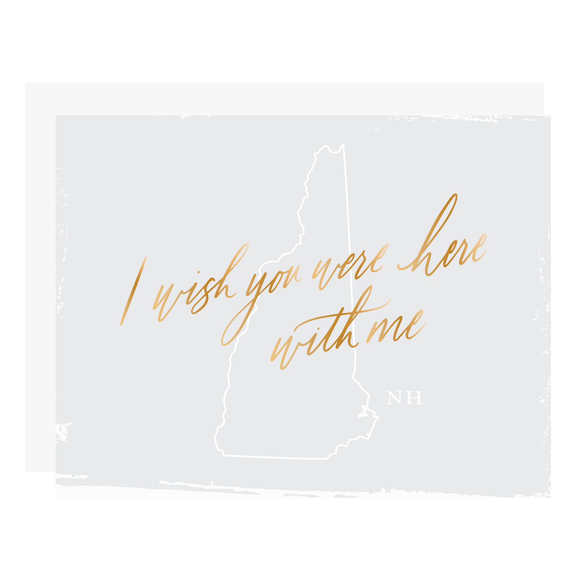 Wish You Were Here With Me - STATE CARDS